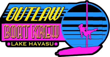 Outlaw Boat Krew RETRO Printed Sticker