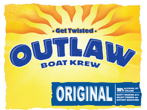 Outlaw Boat Krew Twisted Sticker