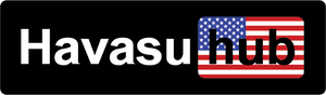 Havasu Hub Flag Long Sticker