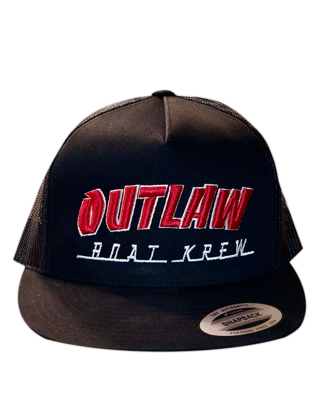 Outlaw Boat Krew Black Hat